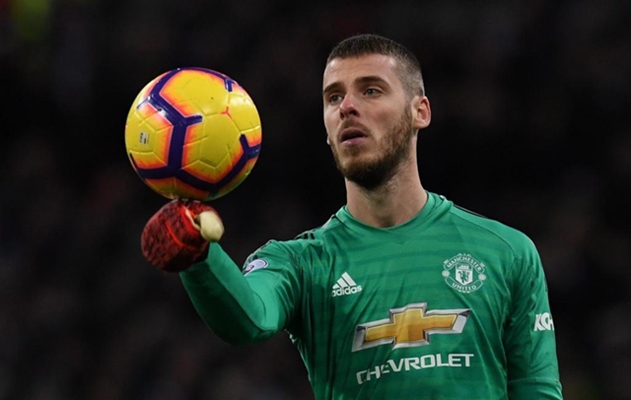 De Gea in action vs Tottenham Hotspur