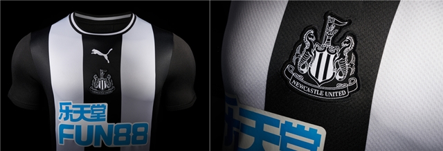 Newcastle United's classy new Puma jersey