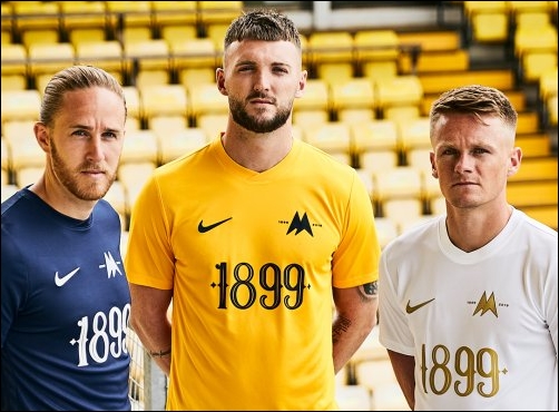 Cambridge United's retro-themed Away kit for the 2019/2020 season