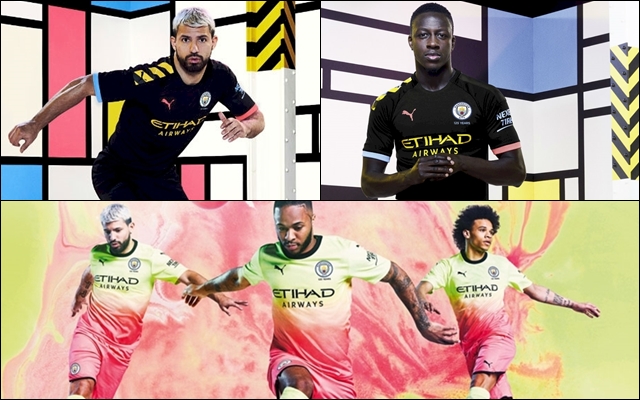 Manchester City's striking new change shirts for 2019/2020 season