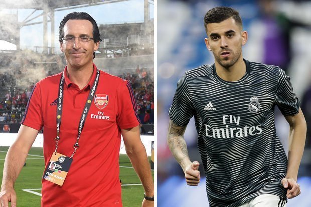 unai emery dani ceballos