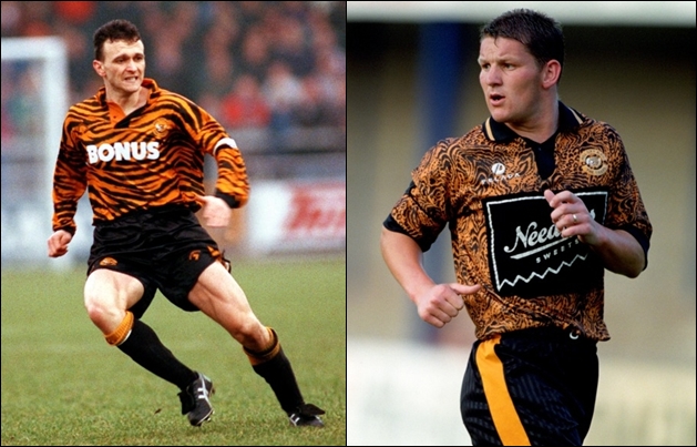 Hull's previous two attempts at incorporating a tiger graphic into their kit design