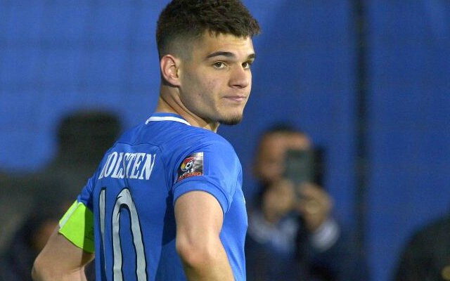 Ianis Hagi captaining Viitorul Constanta