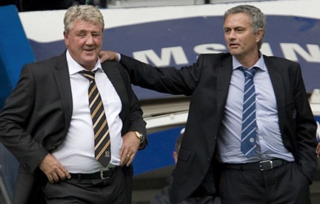 Bruce may not be smiling if Mourinho takes his job