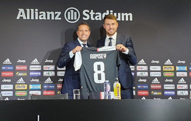 juventus-unveil-ramsey