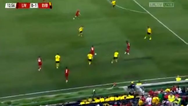 oxlade-chamberlain skills video vs borussia dortmund