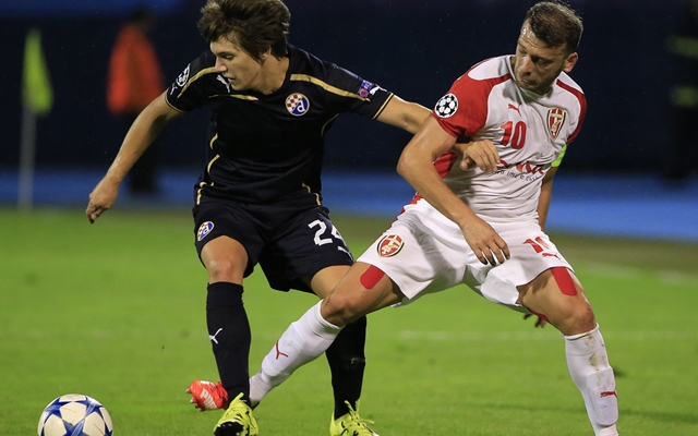 Dinamo Zagreb vs Skenderbeu in 2015