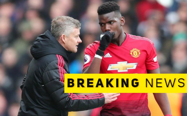 solskjaer pogba breaking news