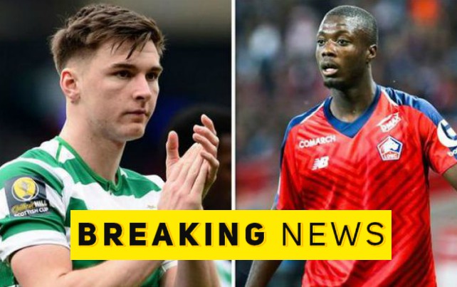 kieran tierney nicolas pepe arsenal