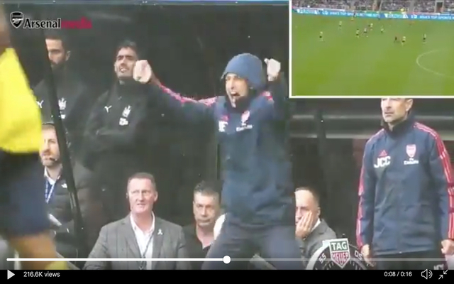 Video-Emery-celebrates-Willock-recovery