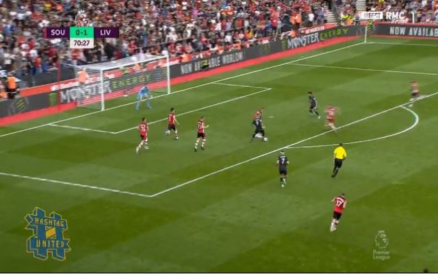 Firmino goal against Southampton