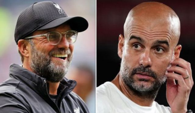 guardiola klopp