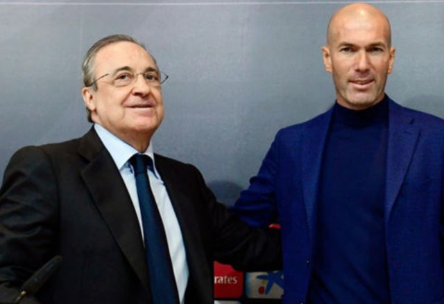 perez zidane real madrid