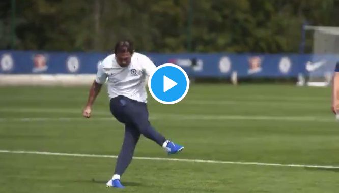 lampard-training-goal-video