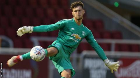 Kieran O'Hara is on loan from Man United