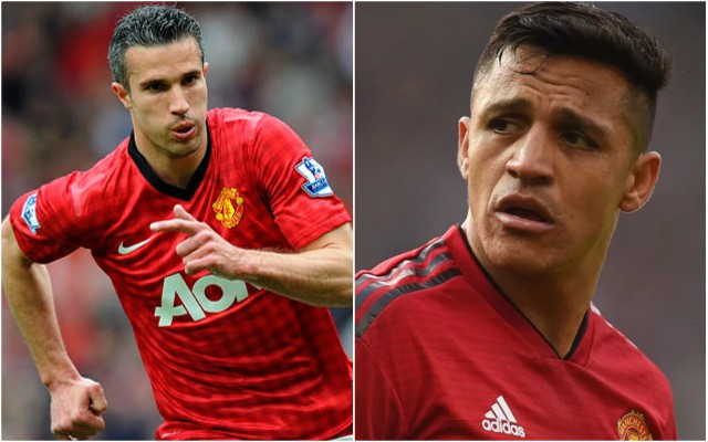 robin van persie alexis sanchez