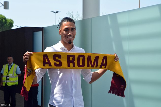 Smalling posing with a Roma scarf