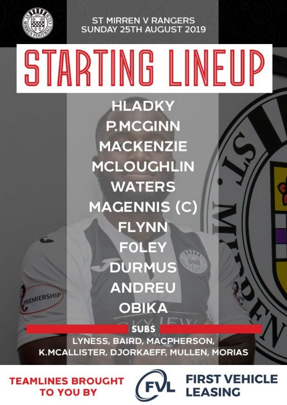 st-mirren-starting-line-up