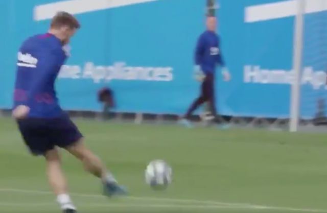 Rakitic-goal-Barcelona-training