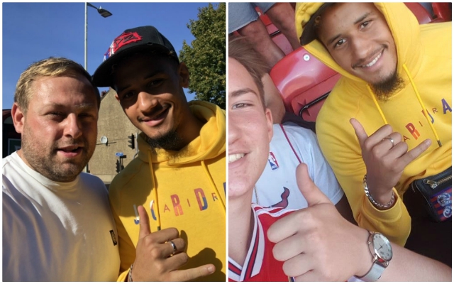Saliba-supports-Arsenal-at-Watford