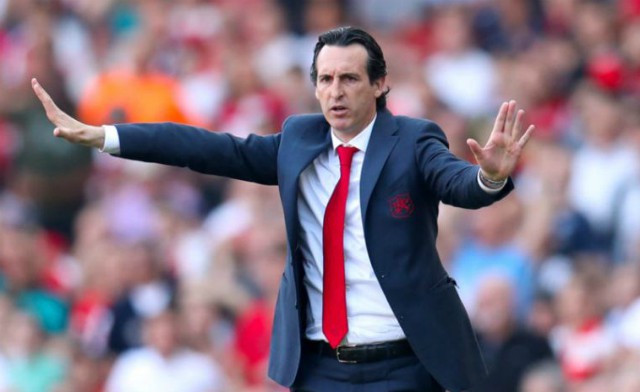 arsenal fc manager unai emery