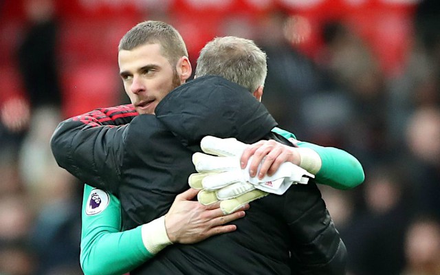 de gea and solskjaer