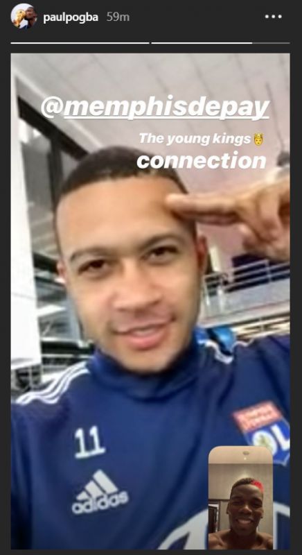 depay-pogba-chat
