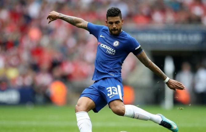 Emerson in action for Chelsea