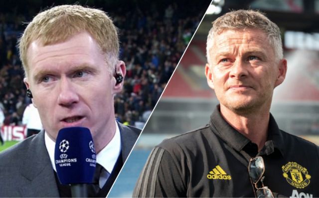 scholes solskjaer