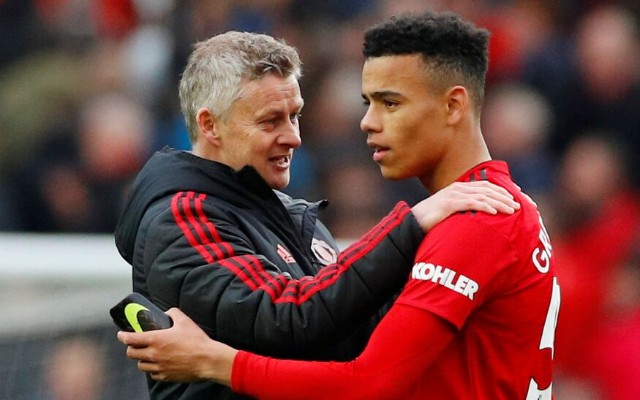 ole solskjaer mason greenwood man united