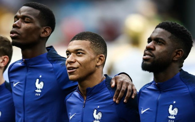 Pogba Mbappe Umtiti France
