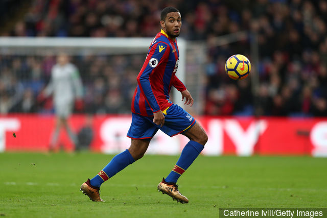 Riedewald in action for Palace