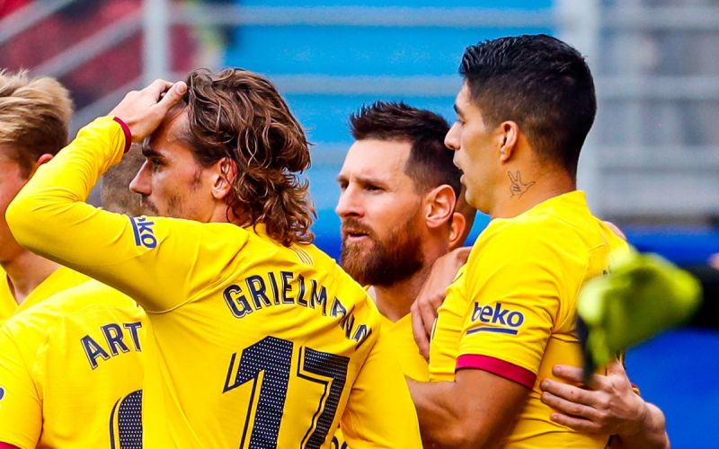 Griezmann-Messi-Suarez-Barcelona
