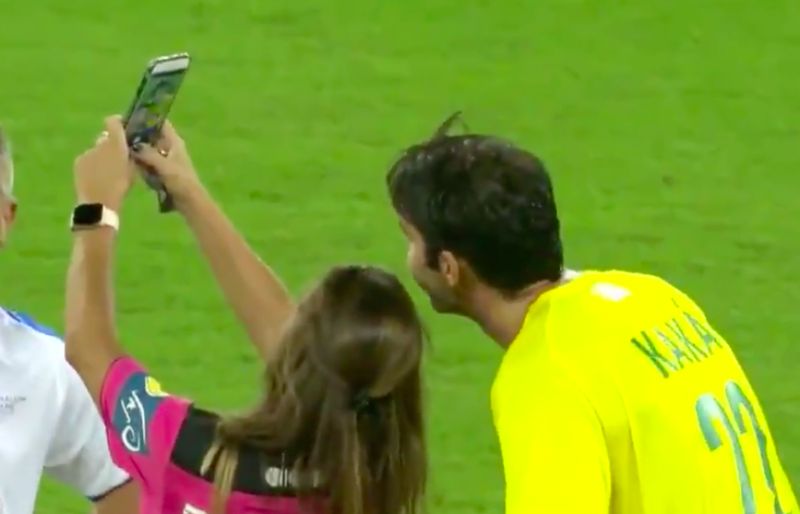 kaka selfie video