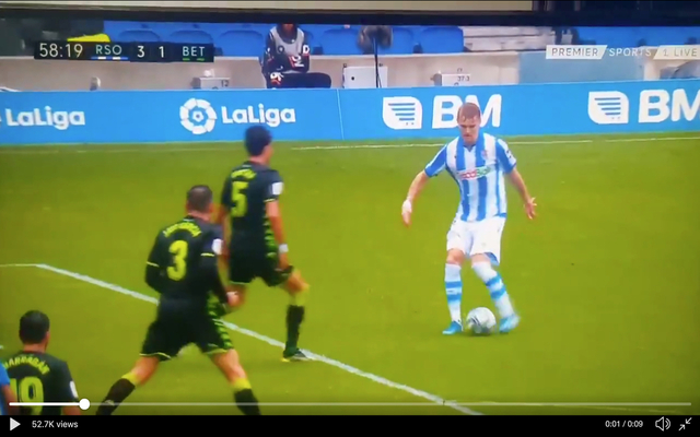 Video-Odegaard-insane-pass-for-Sociedad