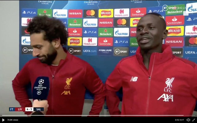 Video-Salah-and-Mane-joke-about-Robbo