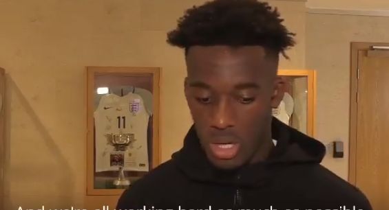 hudson-odoi video