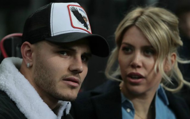 Mauro Icardi and Wanda Nara