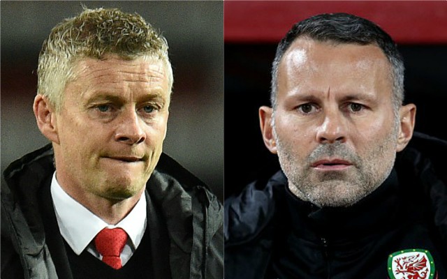 solskjaer giggs man united