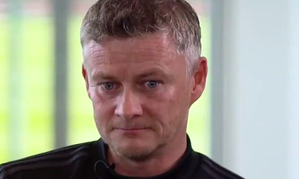 solskjaer sad video