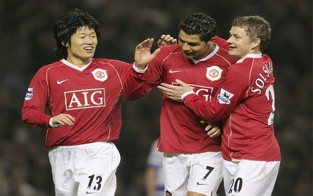 Park-Ronaldo-and-Solskjaer