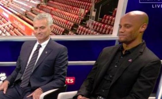jose mourinho vincent kompany