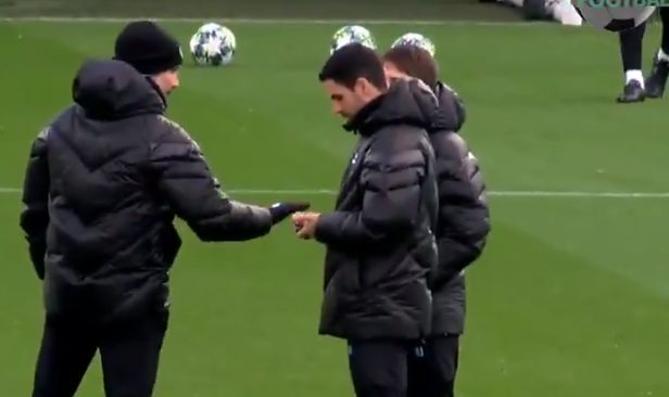 guardiola-arteta-video