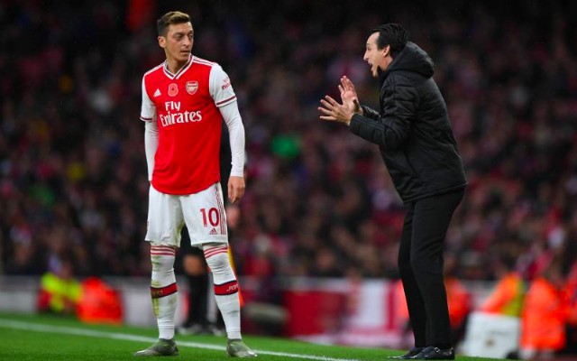 mesut-ozil-arsenal-unai-emery