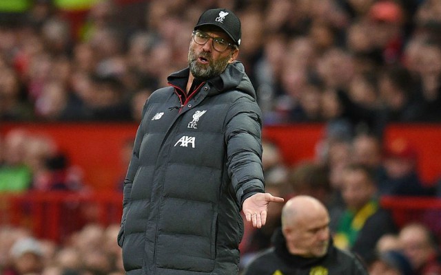 jurgen klopp man utd old trafford