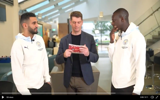 Video-Mahrez-suggests-Fernandinho-is-leaving-City