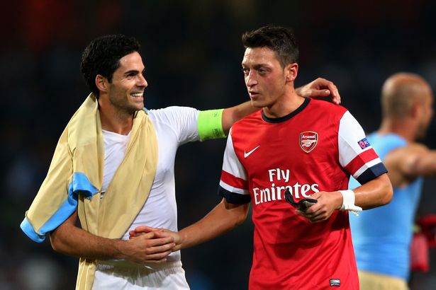 arteta-and-ozil