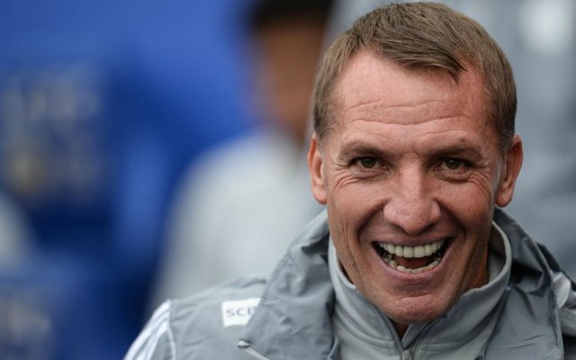 brendan rodgers laughing