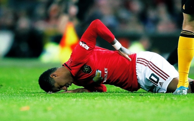 Rashford-injured-for-United-against-Wolves