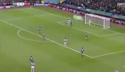 Trezeguet goal Villa v Leicester